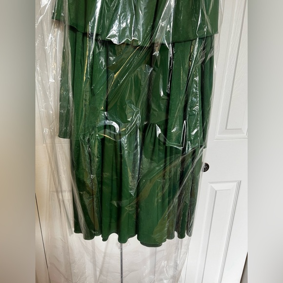 Lovers and Friends Michie Maxie Emerald Green Dress Gown XS - Picture 4 of 7